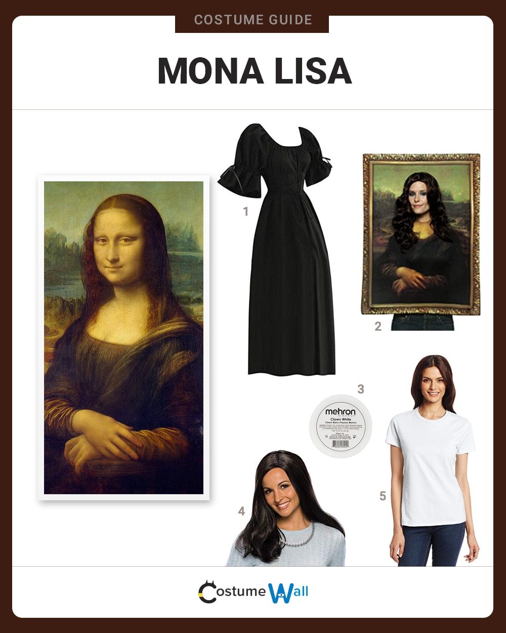 Dress Like Mona Lisa Costume