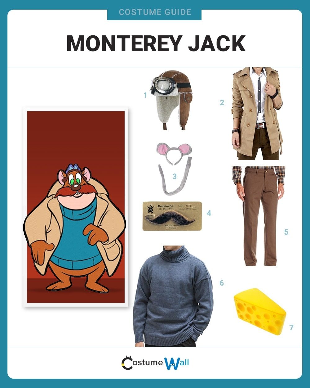 Monterey Jack Costume Guide