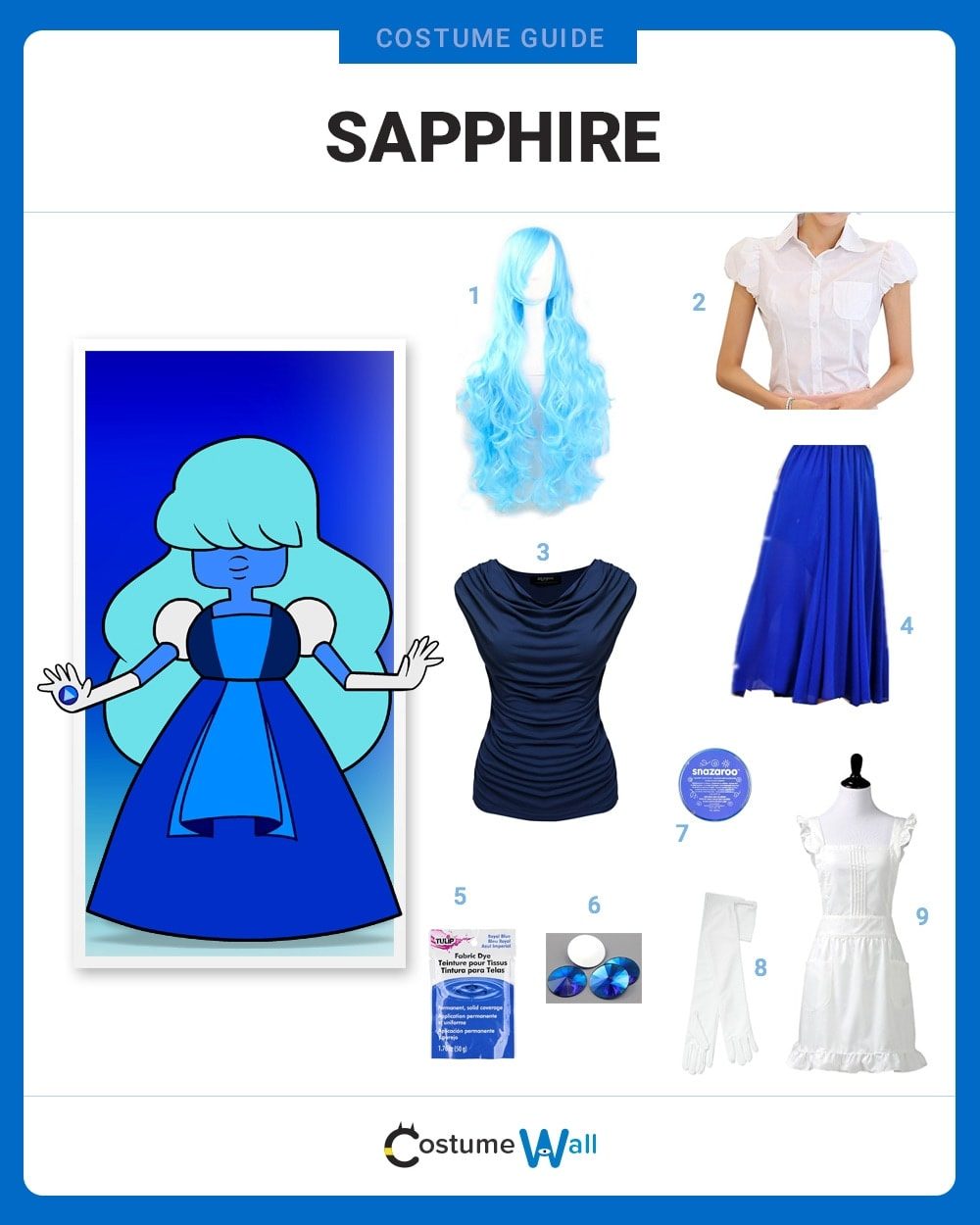Sapphire Costume Guide