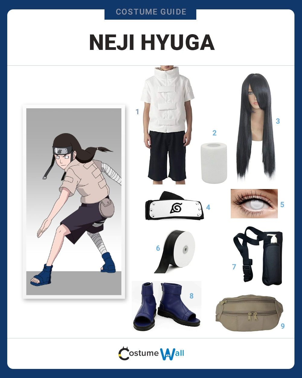 Neji Hyuga Costume Guide