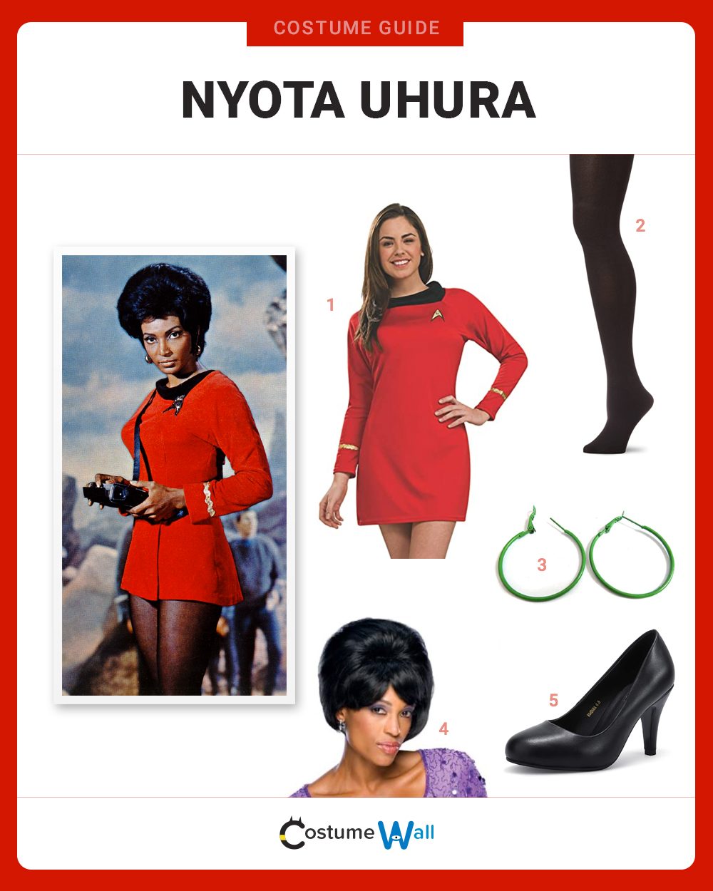 Nyota Uhura Costume Guide