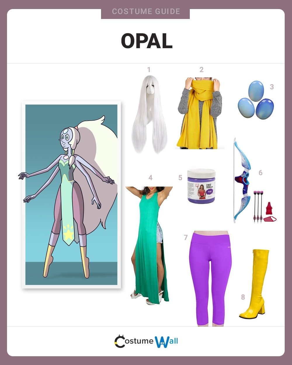 Opal Costume Guide