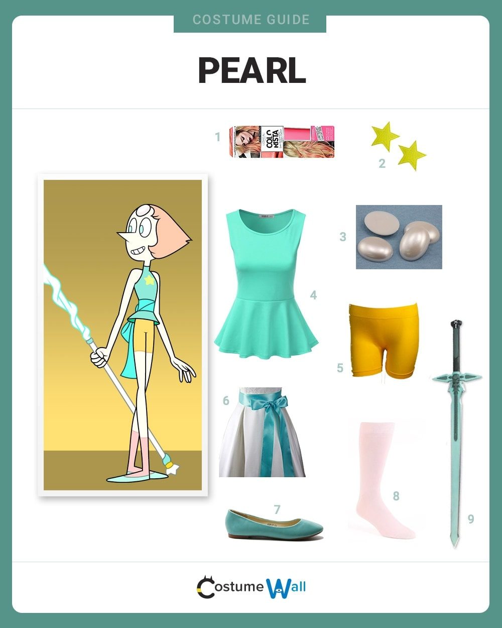 Costume pearl from steven universe Pearl ?