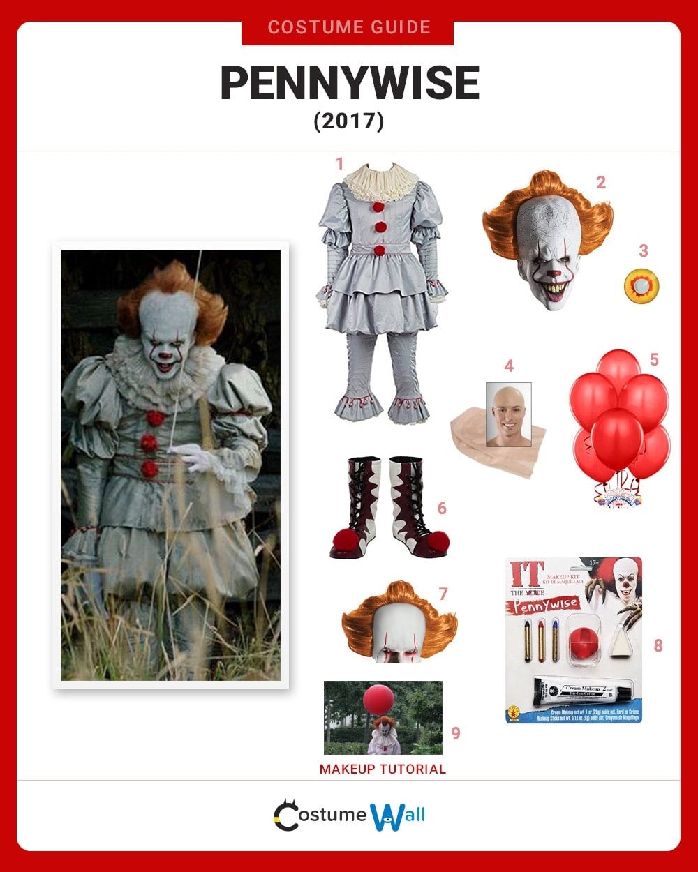 Pennywise (2017) Costume Guide