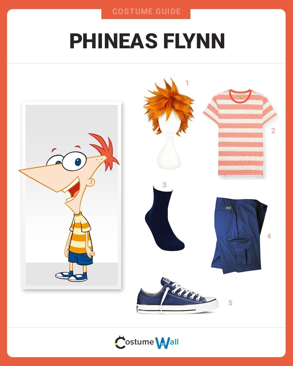 Phineas Flynn Costume Guide