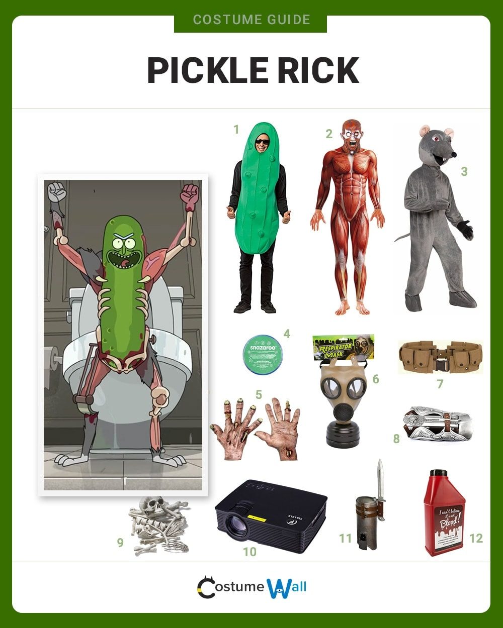 Pickle Rick Costume Guide