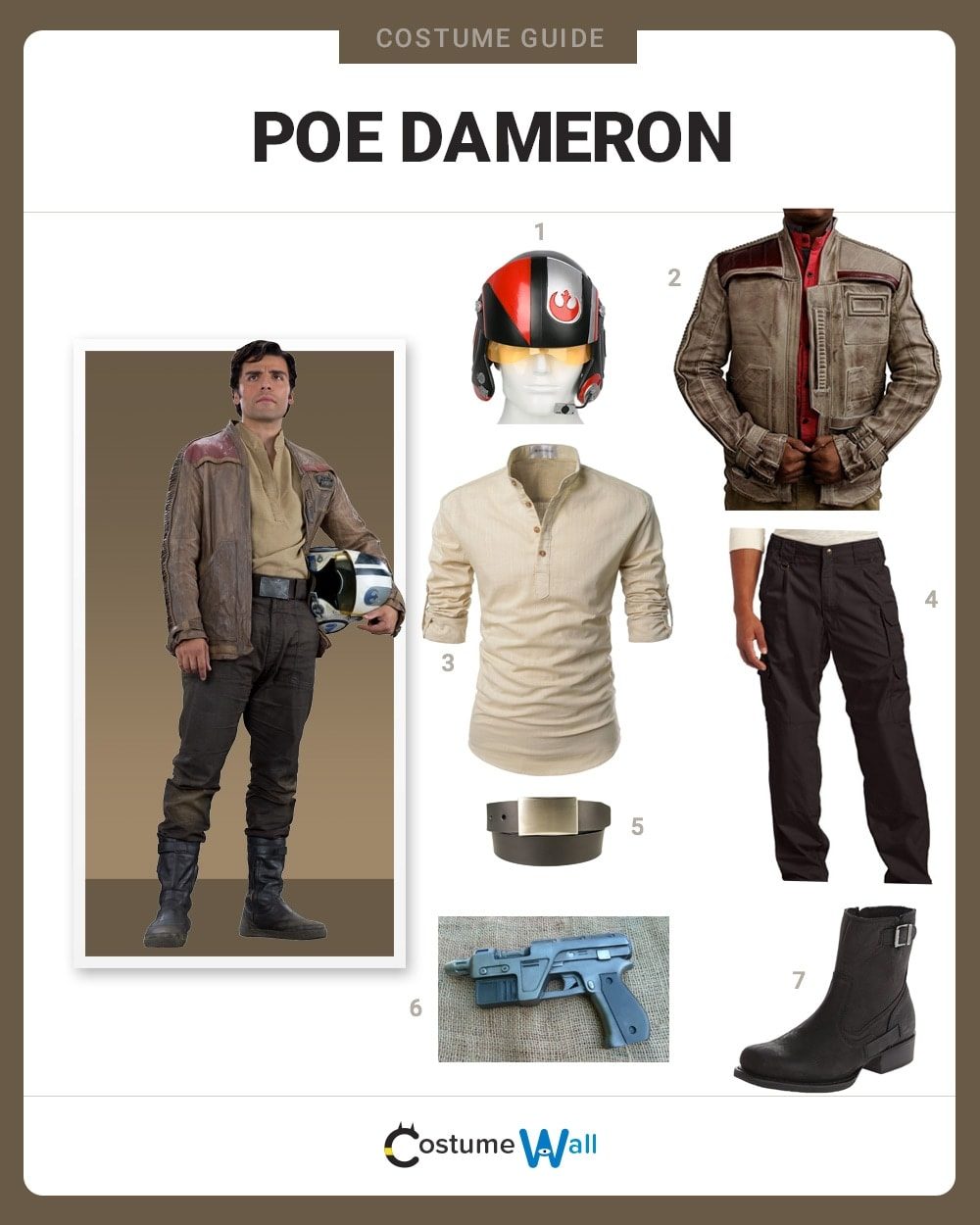 Poe Dameron Costume Guide