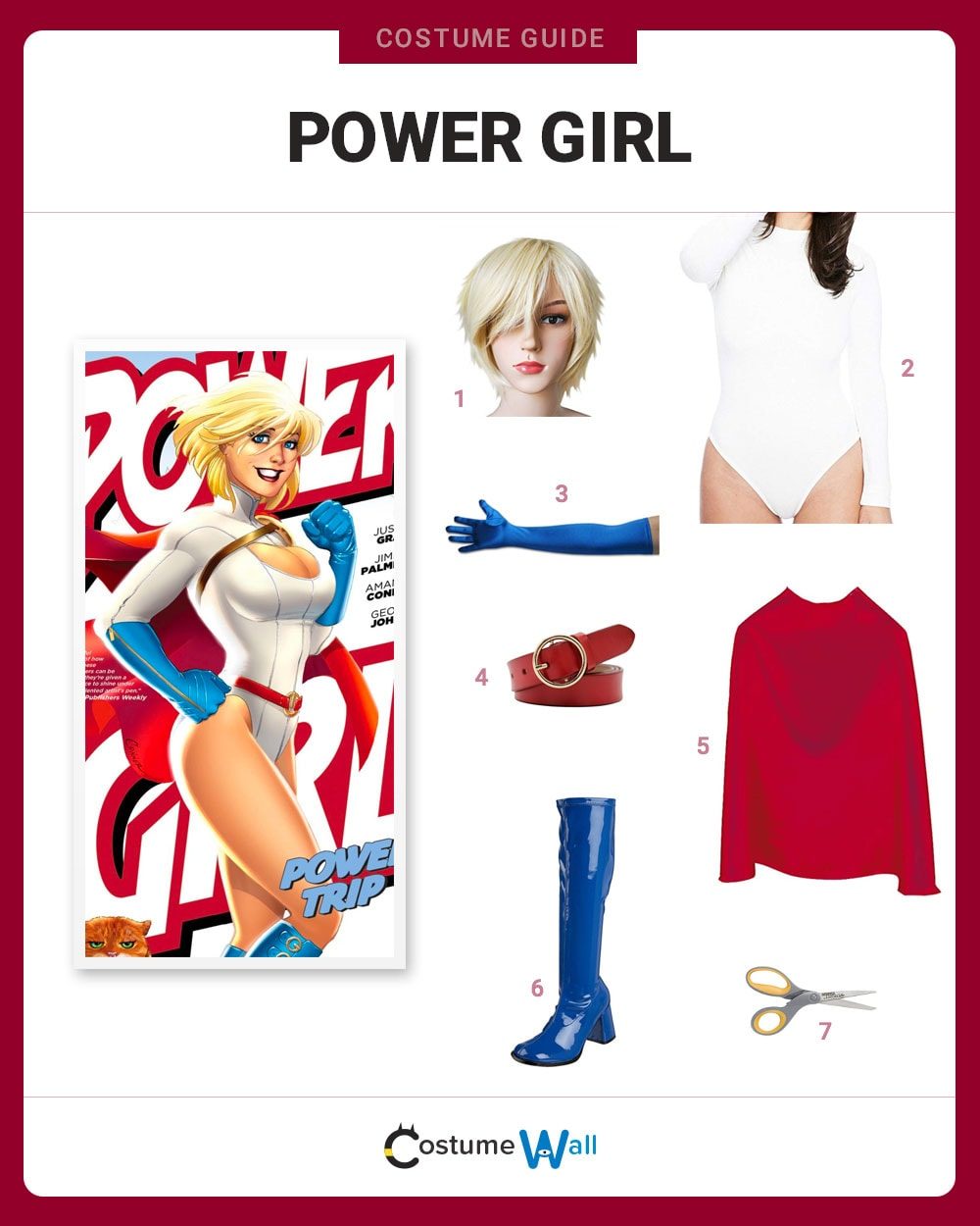 Power Girl Costume Guide