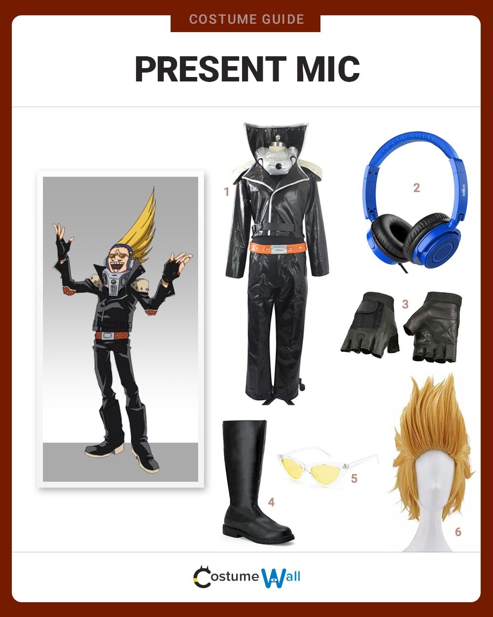 Present Mic Costume Guide