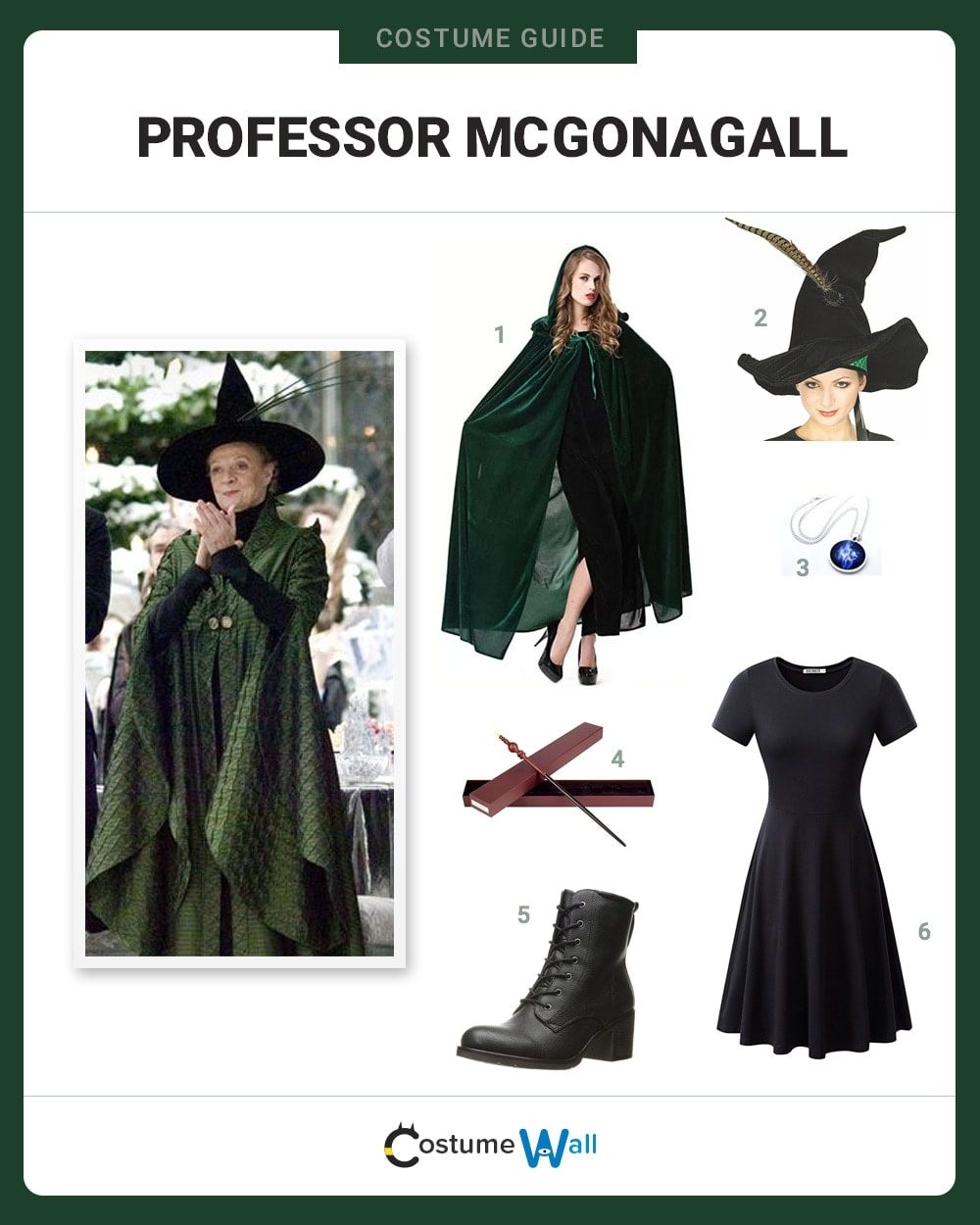 Minerva McGonagall Costume Guide