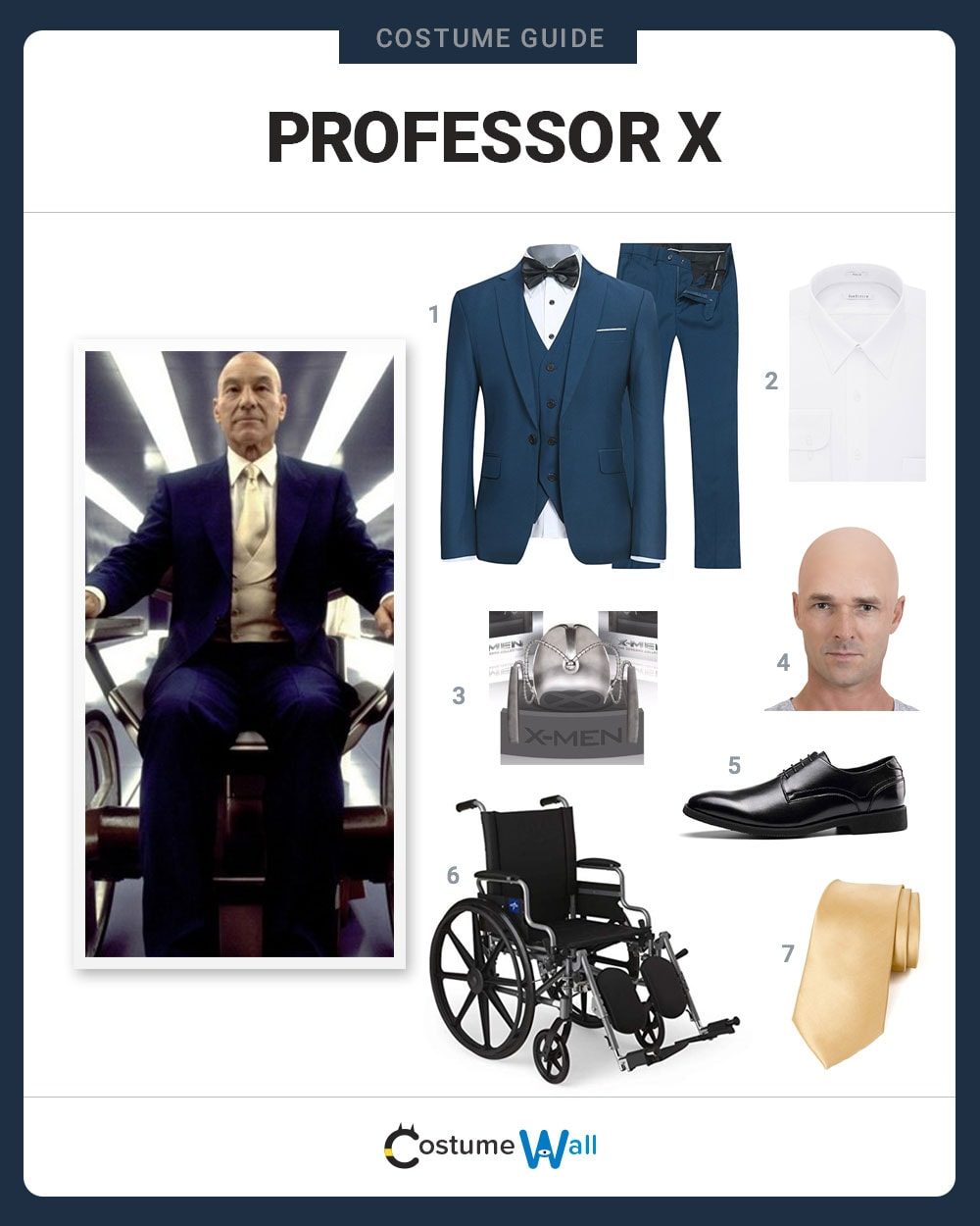 Professor X Costume Guide