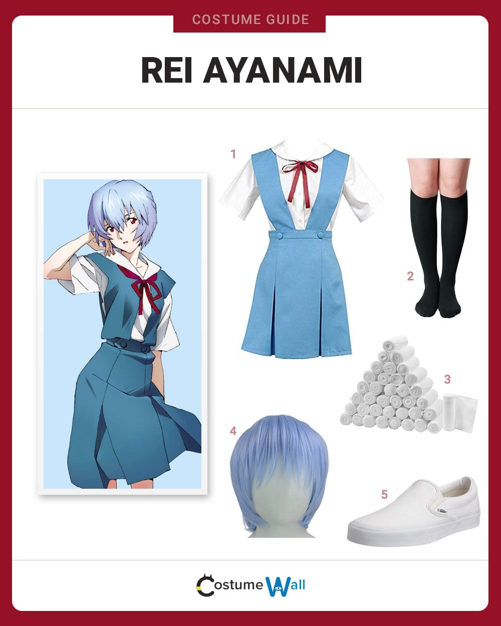 Rei Ayanami Costume Guide
