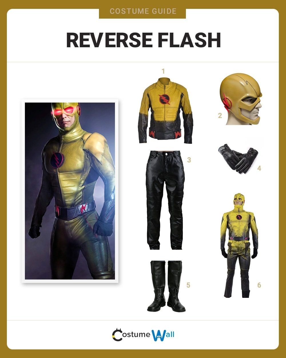 Reverse-Flash Costume Guide