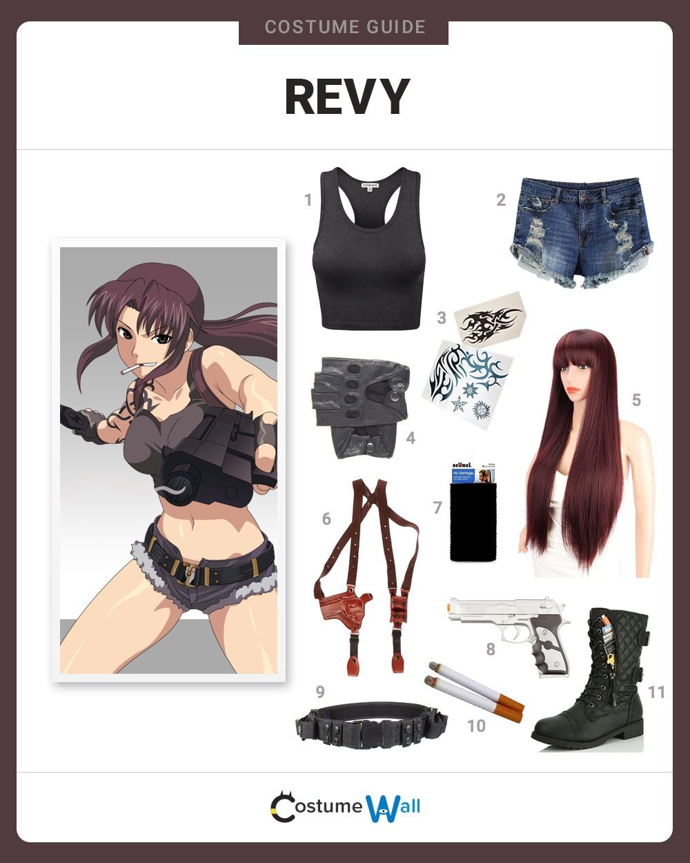 Revy Costume Guide
