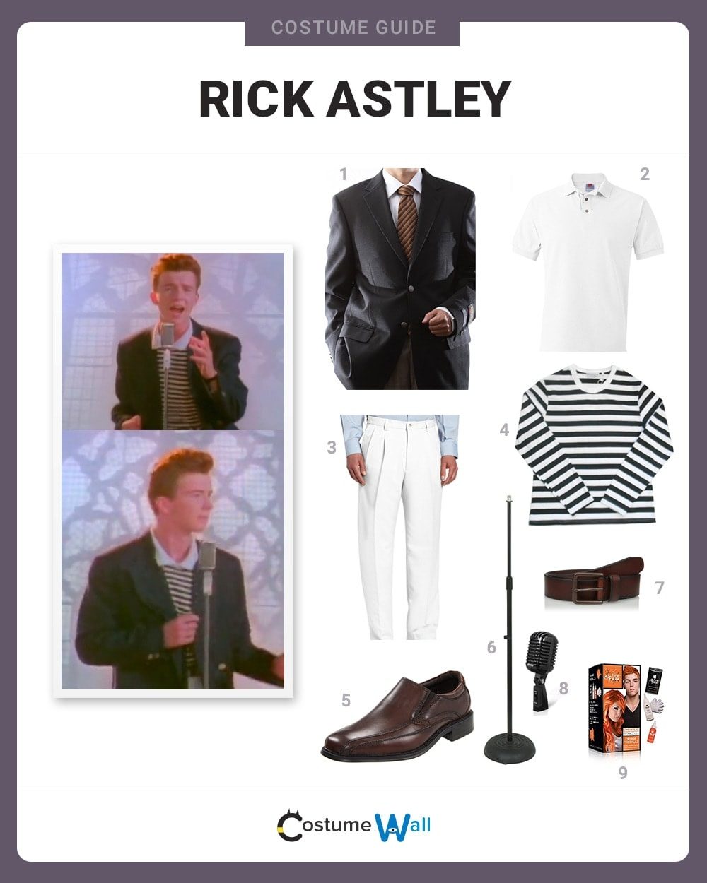Rick Astley Costume Guide