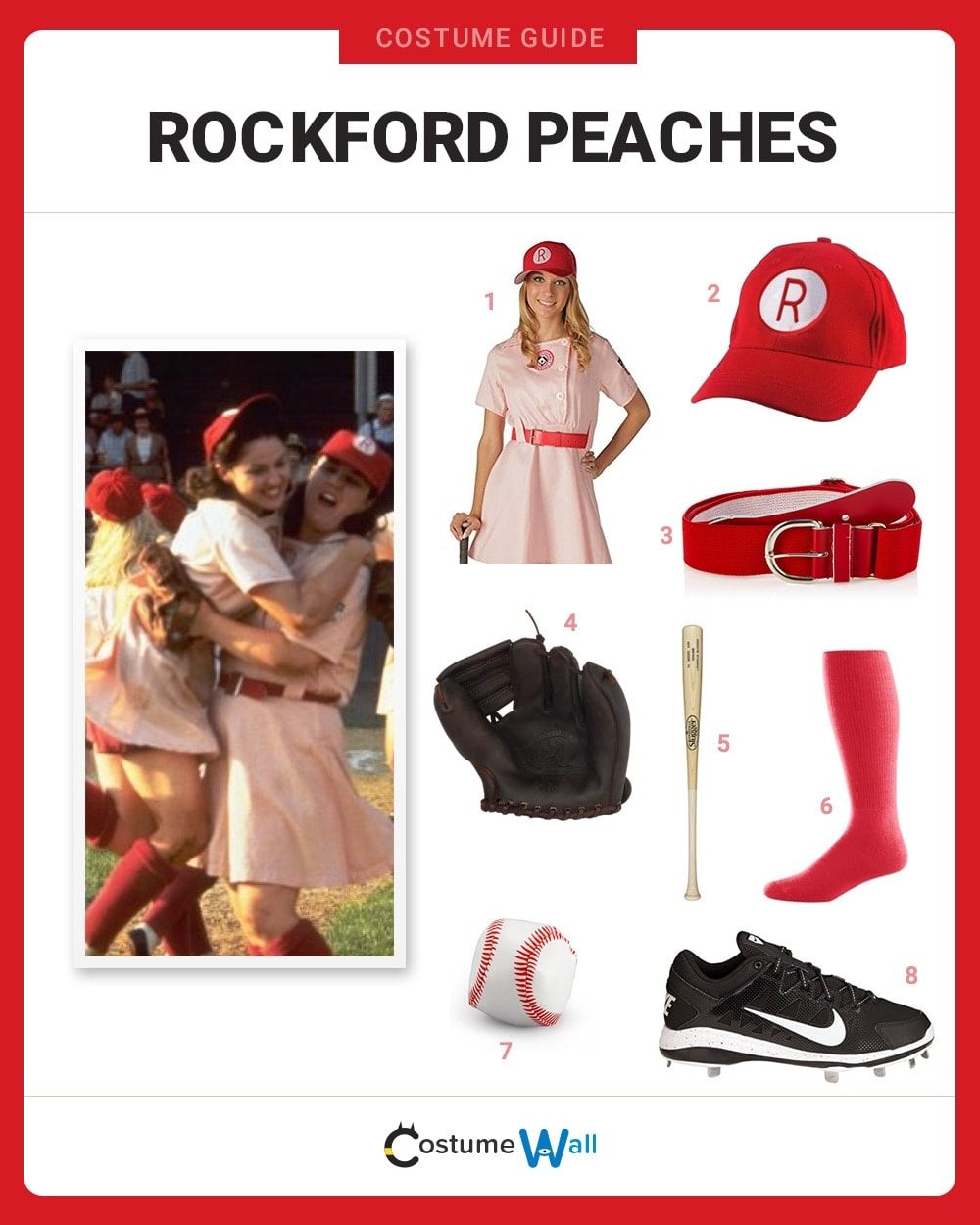 real rockford peaches uniform