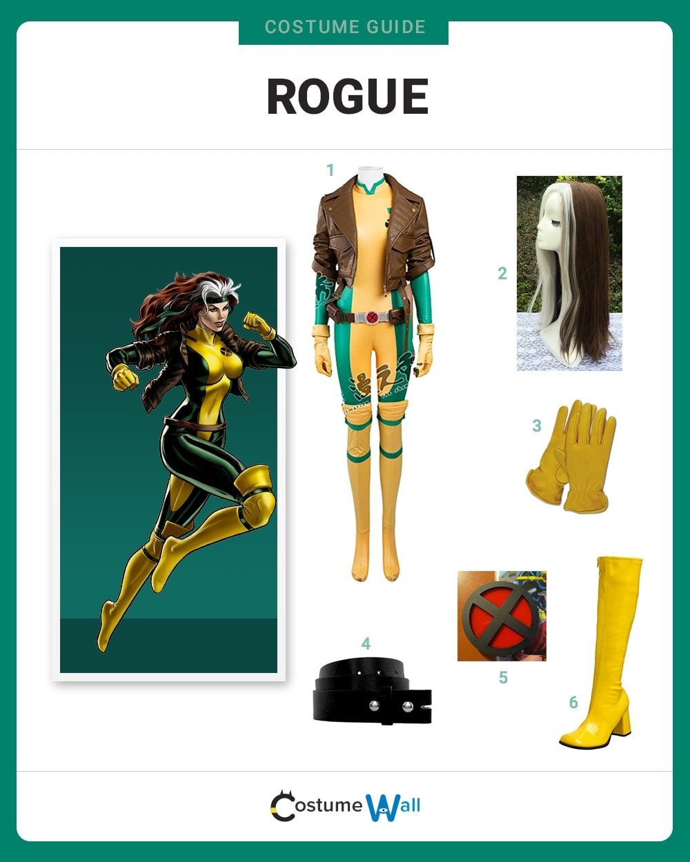 Image result for Rogue Costume