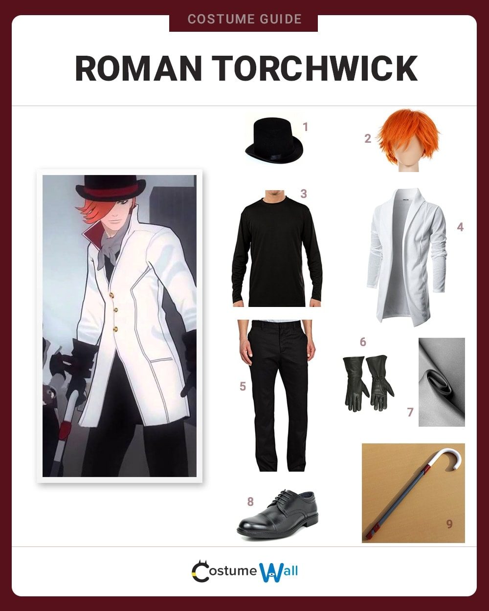 Roman Torchwick Costume Guide