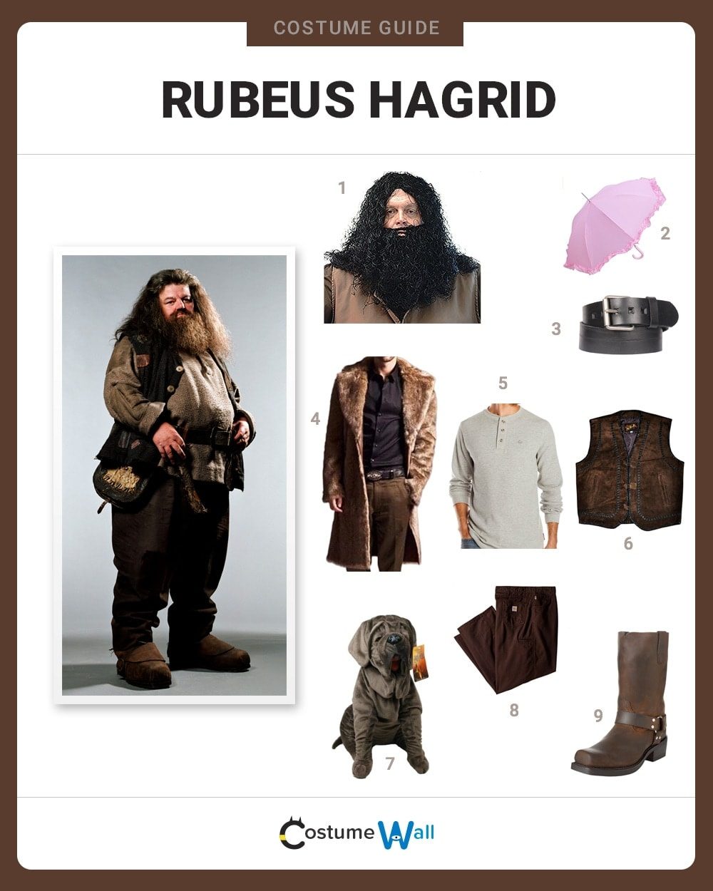 Rubeus Hagrid Costume Guide