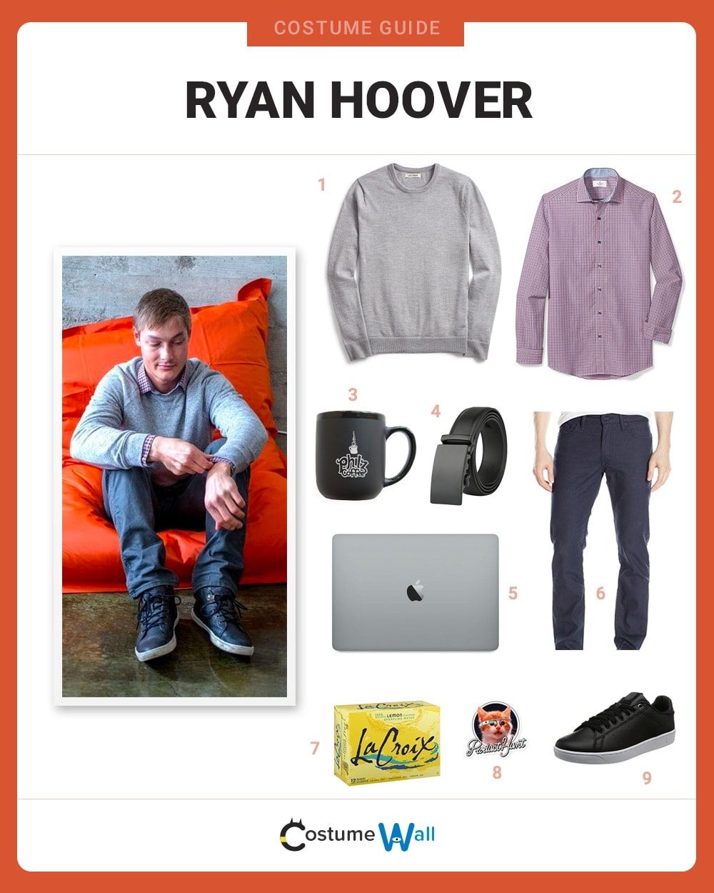 Ryan Hoover Costume Guide