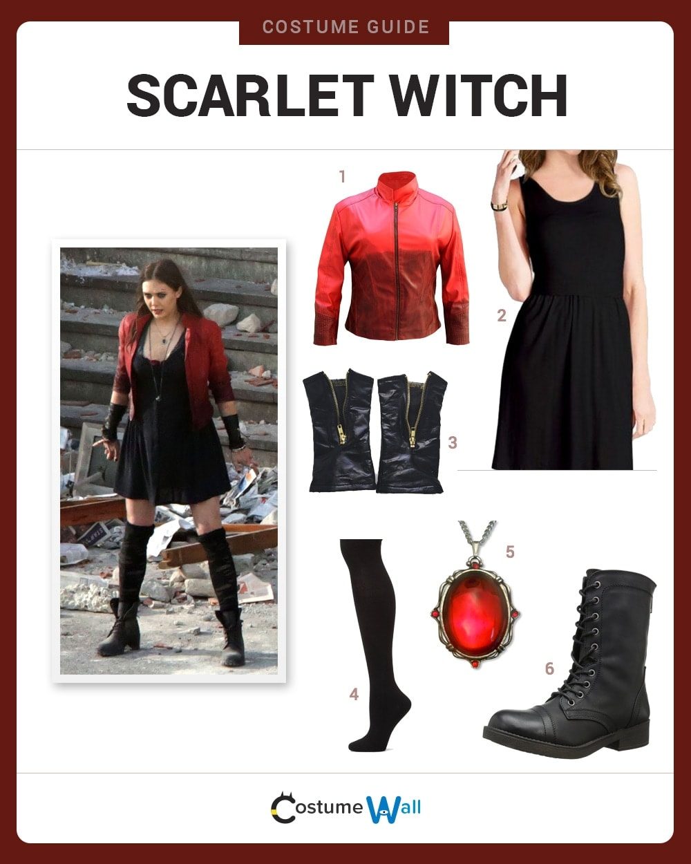 Dress Like Scarlet Witch Costume Halloween And Cosplay Guides