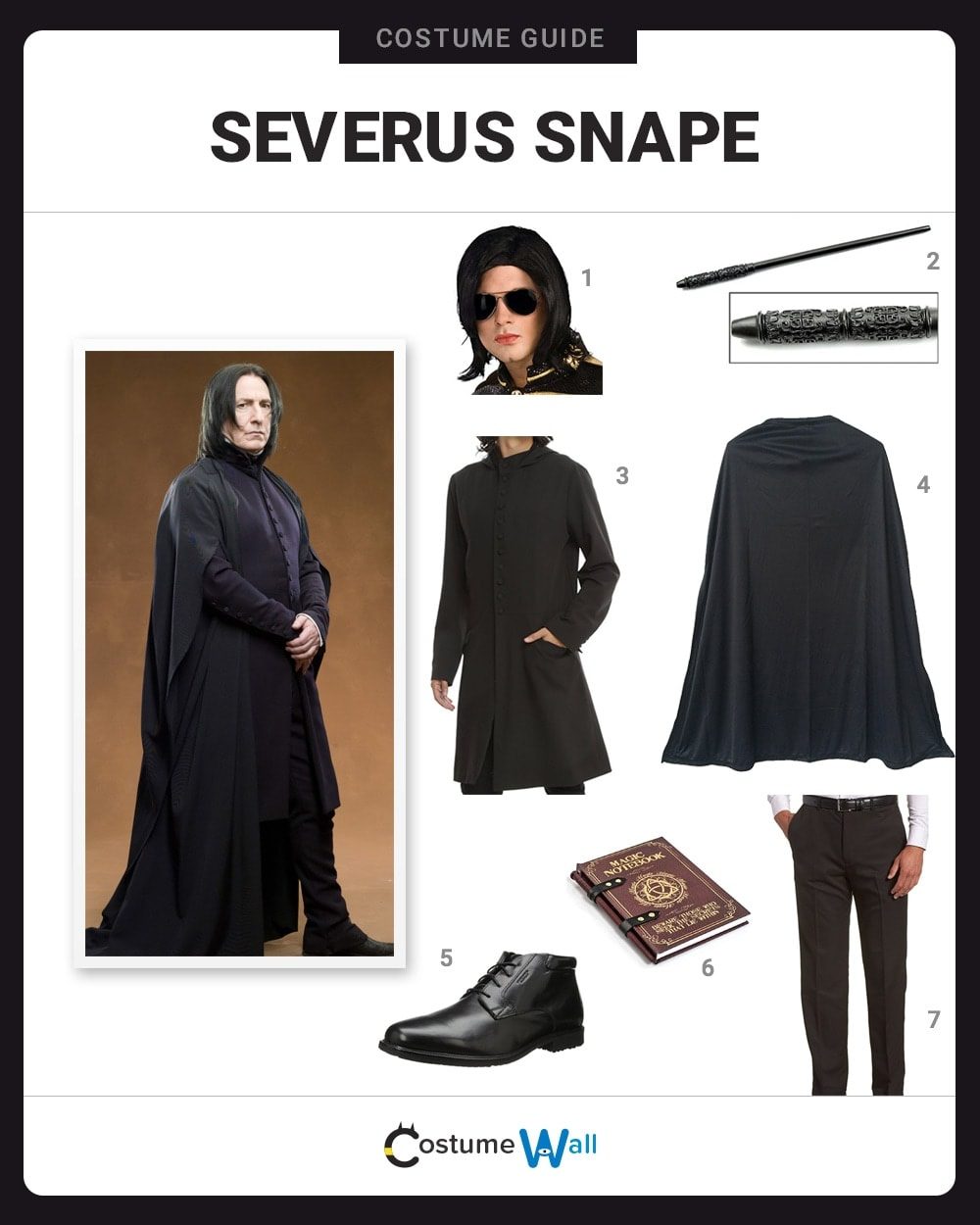 Severus Snape Costume Guide