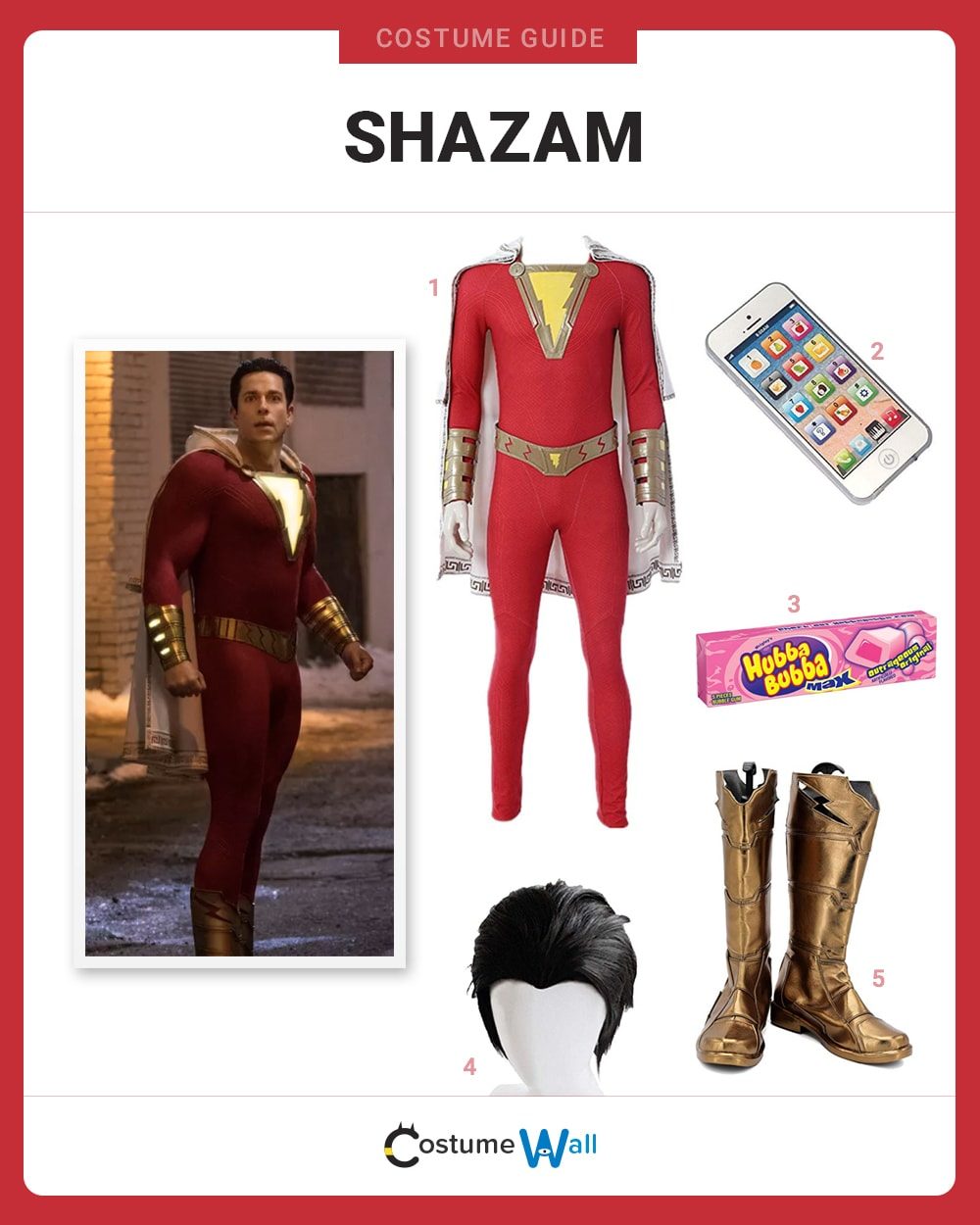 Shazam Costume Guide