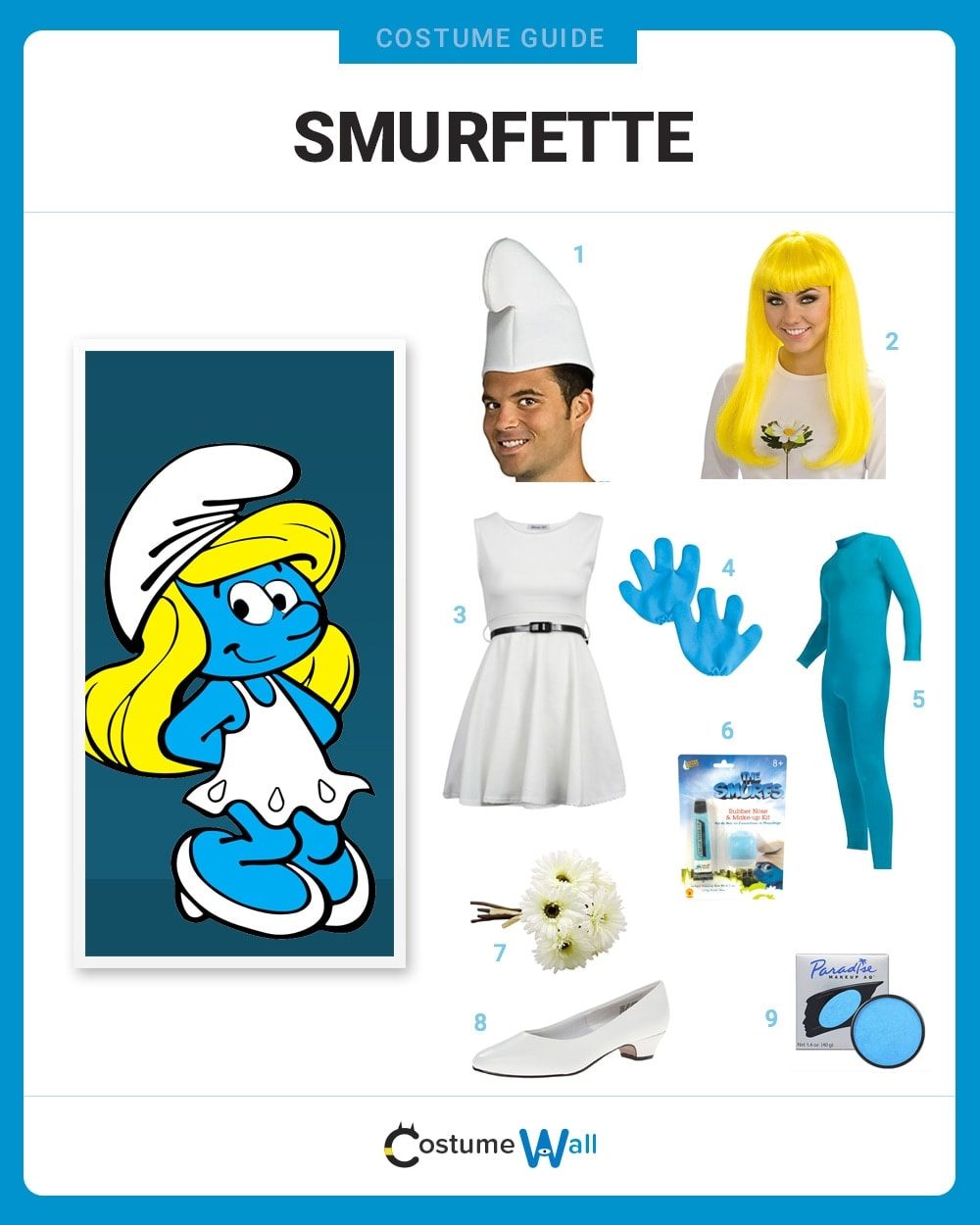 Smurfette Costume Guide
