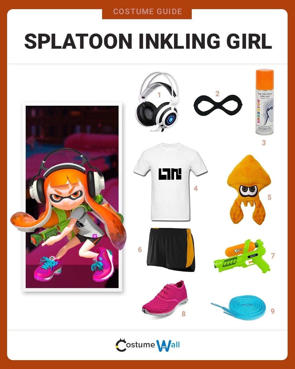 Splatoon Inkling Girl Costume Guide