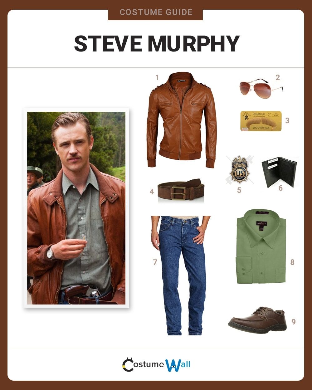 Steve Murphy Costume Guide