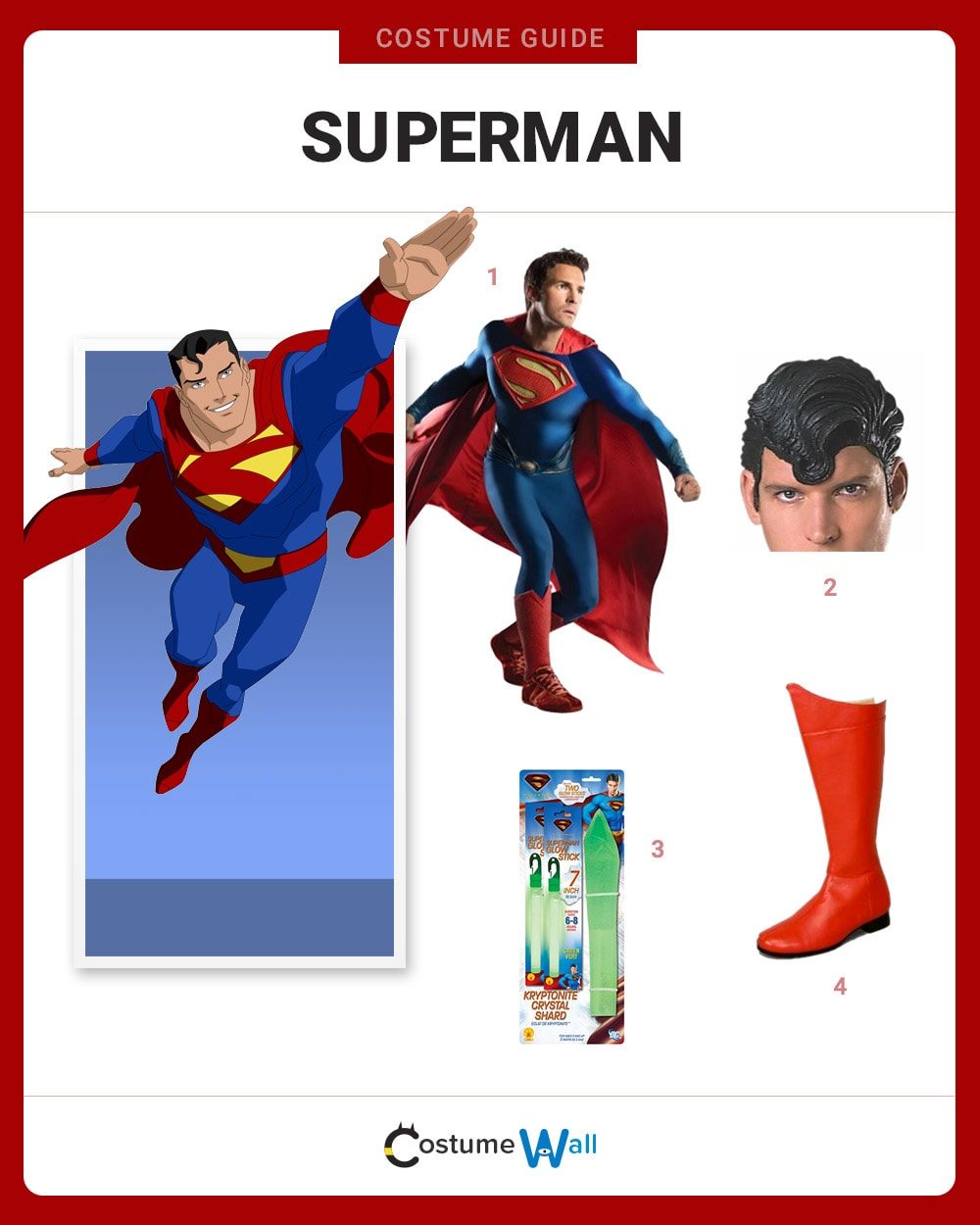 Dress Like Superman Costume | Halloween and Cosplay Guides