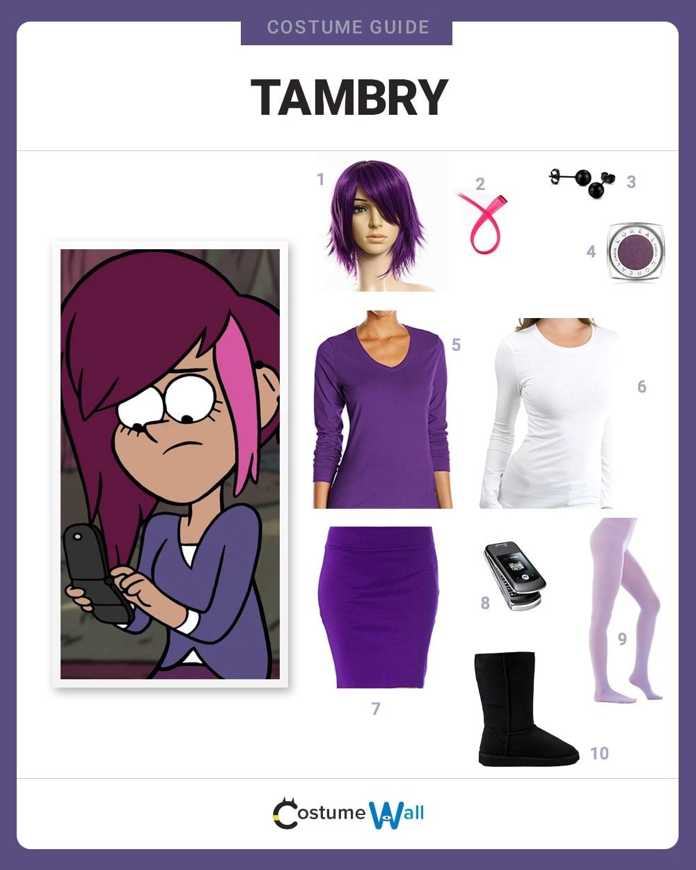 Tambry Costume Guide