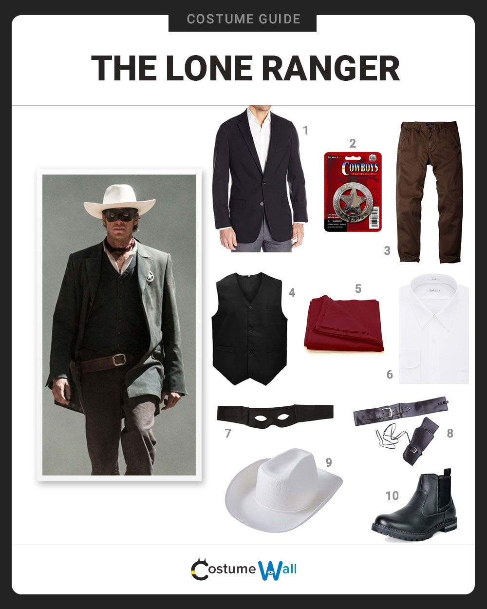 The Lone Ranger Costume Guide