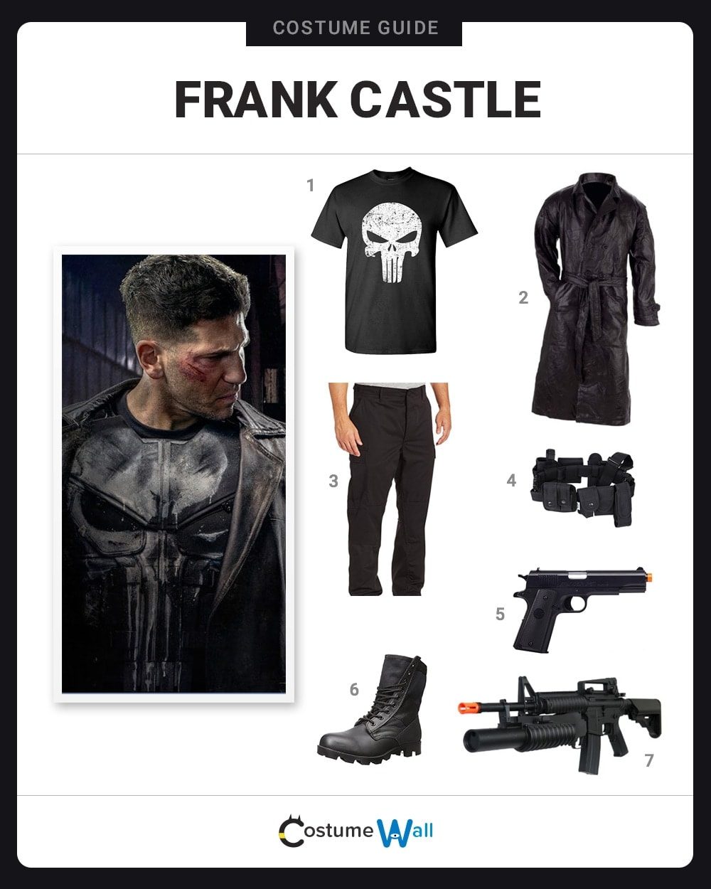 Frank Castle Costume Guide