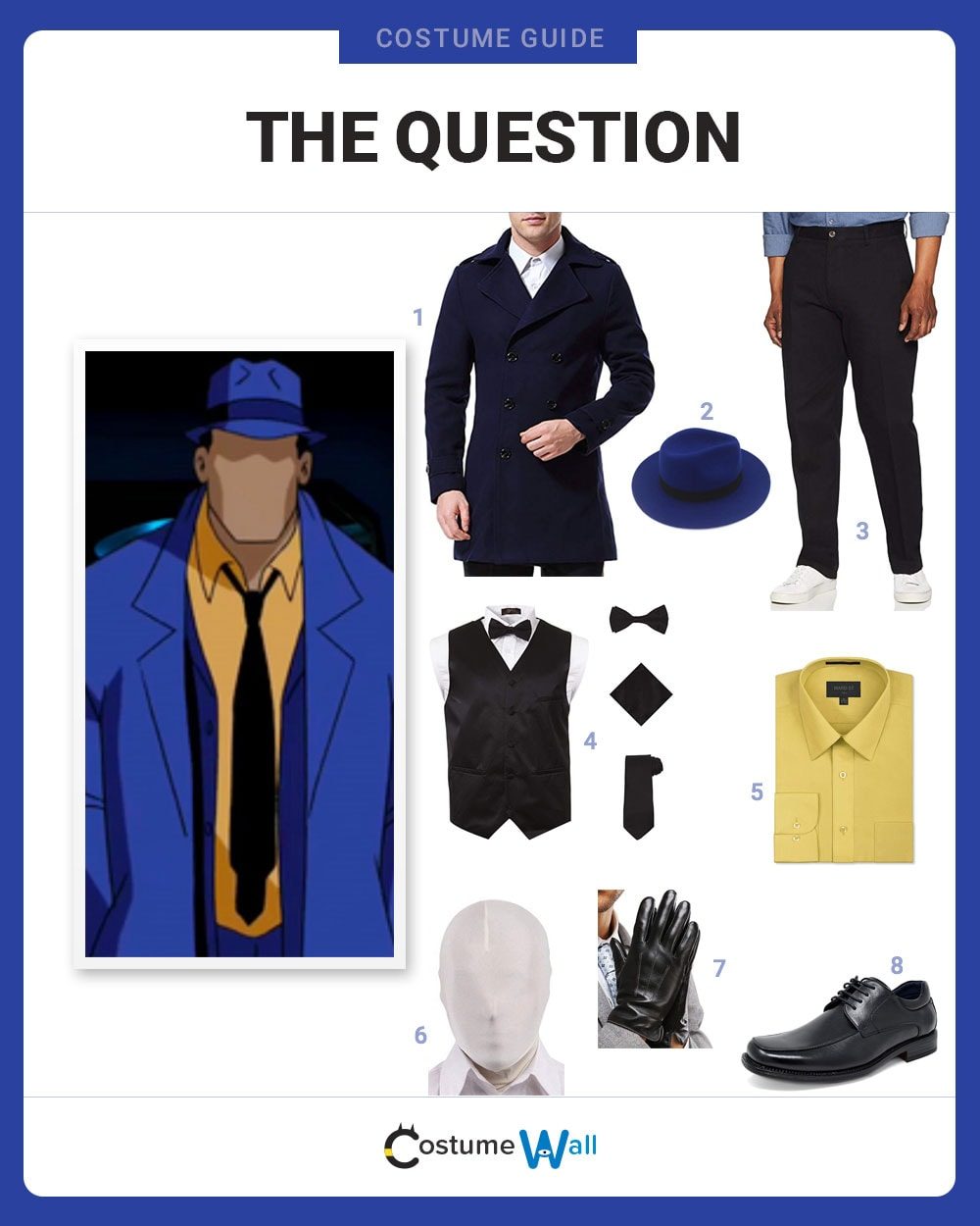 The Question Costume Guide