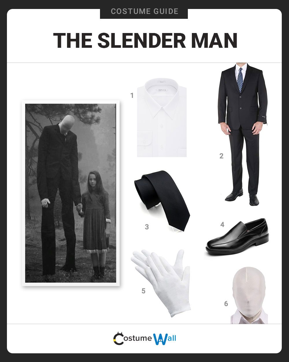 slender man halloween costume