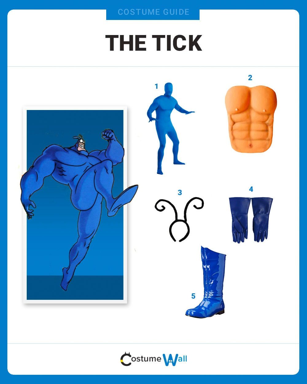 The Tick Costume Guide