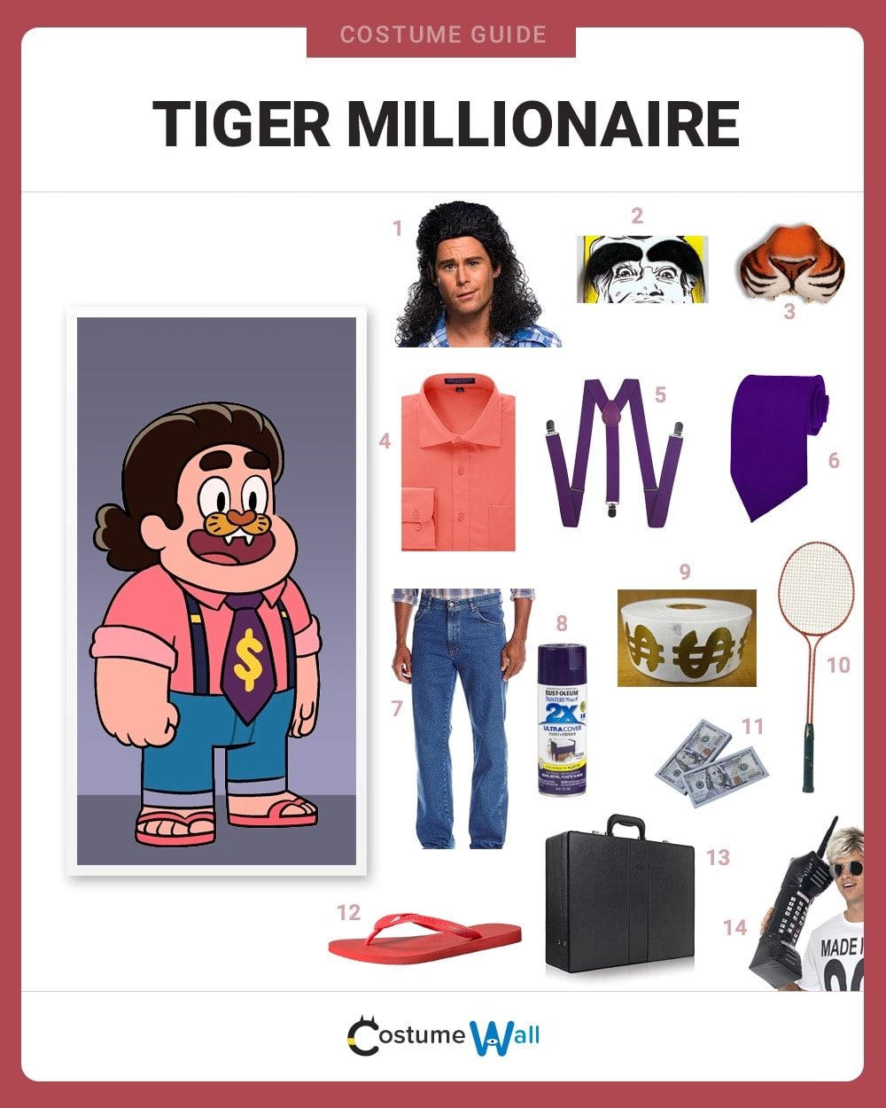 Tiger Millionaire Costume Guide