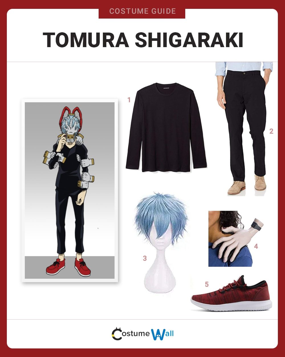 Tomura Shigaraki Costume Guide