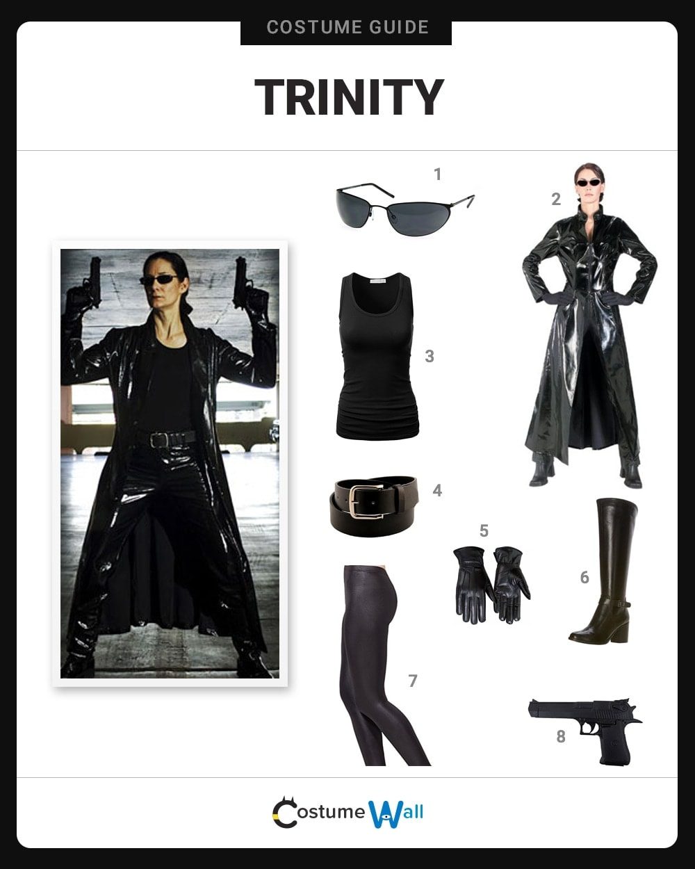 Dress Like Trinity Costume