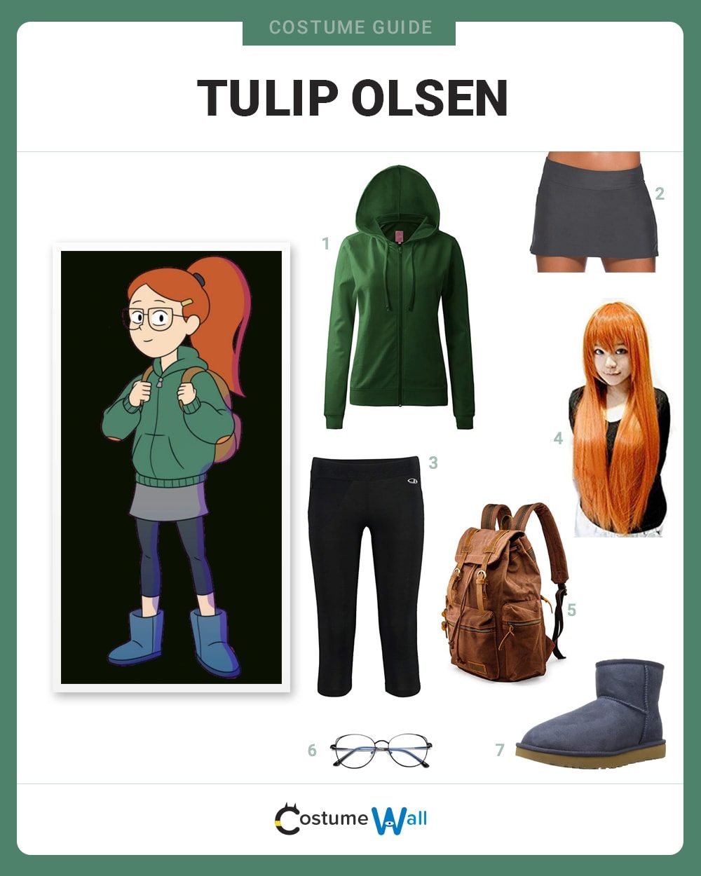 Tulip Olsen Costume Guide