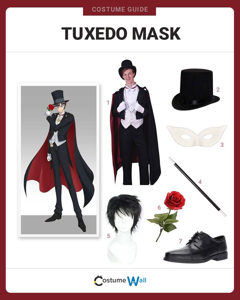 Tuxedo Mask Costume Guide