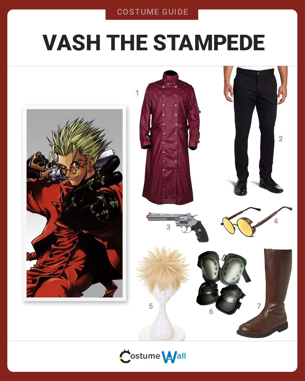 Vash Costume Guide