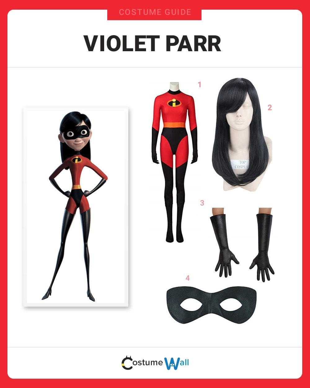 Violet Parr Costume Guide