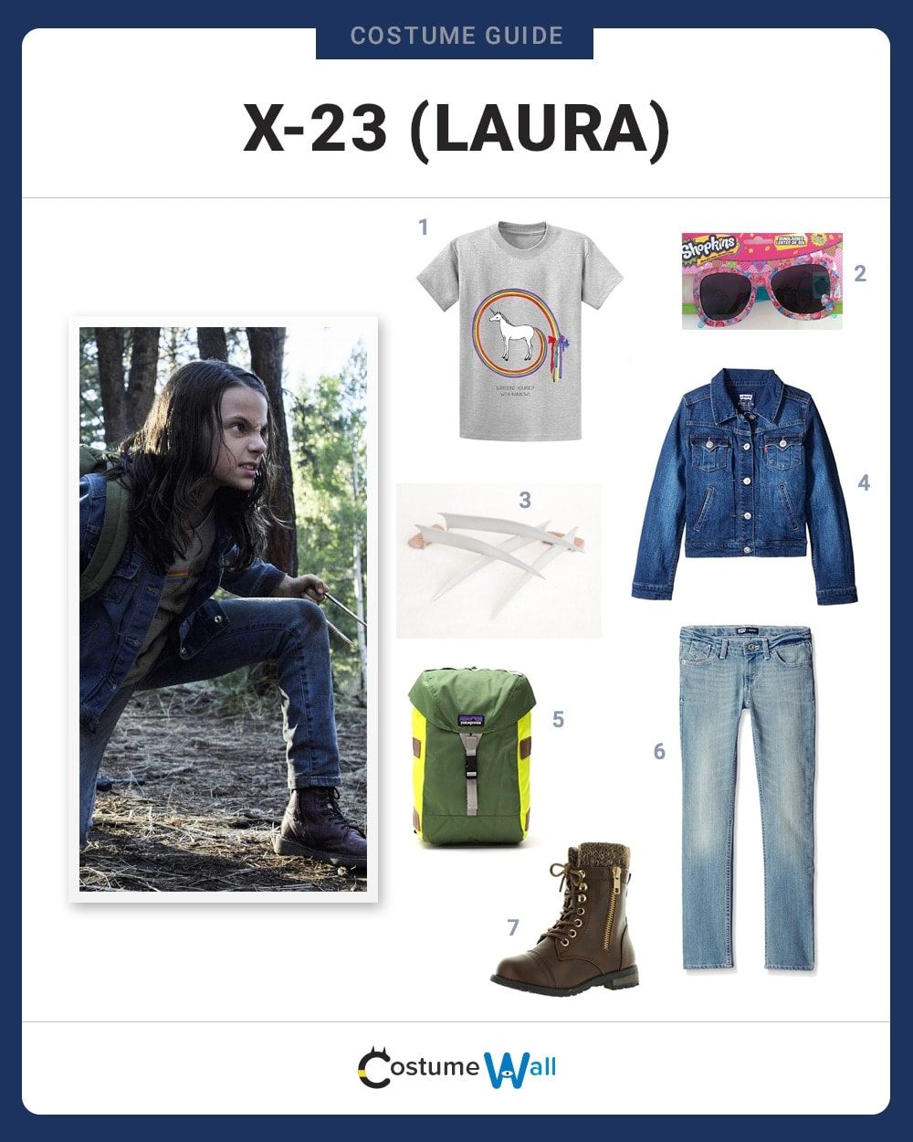 Laura (X-23) Costume Guide