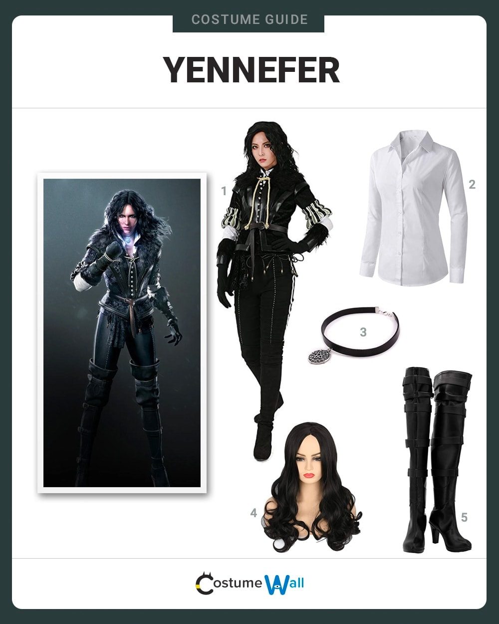 Yennefer Costume Guide