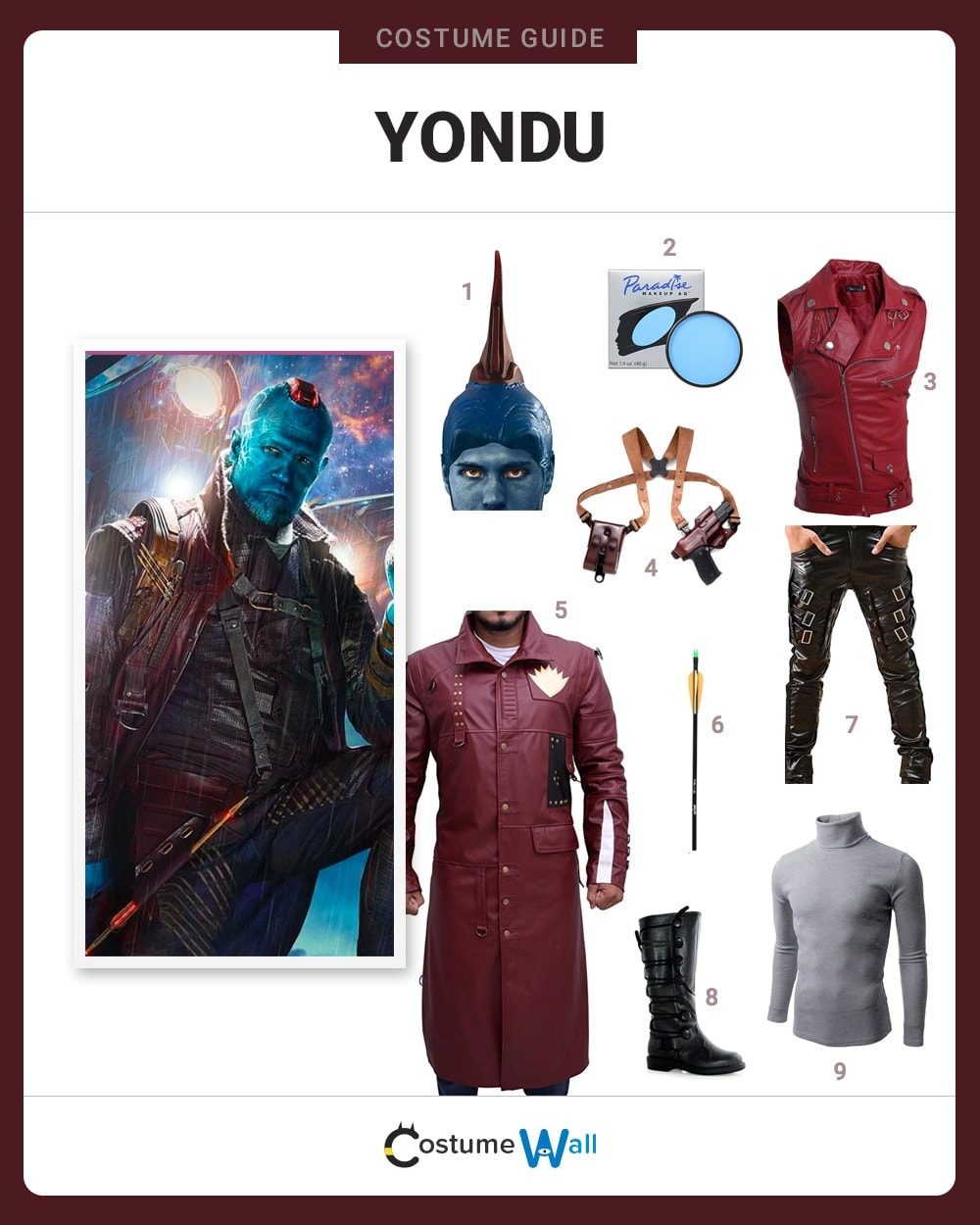 Yondu Costume Guide
