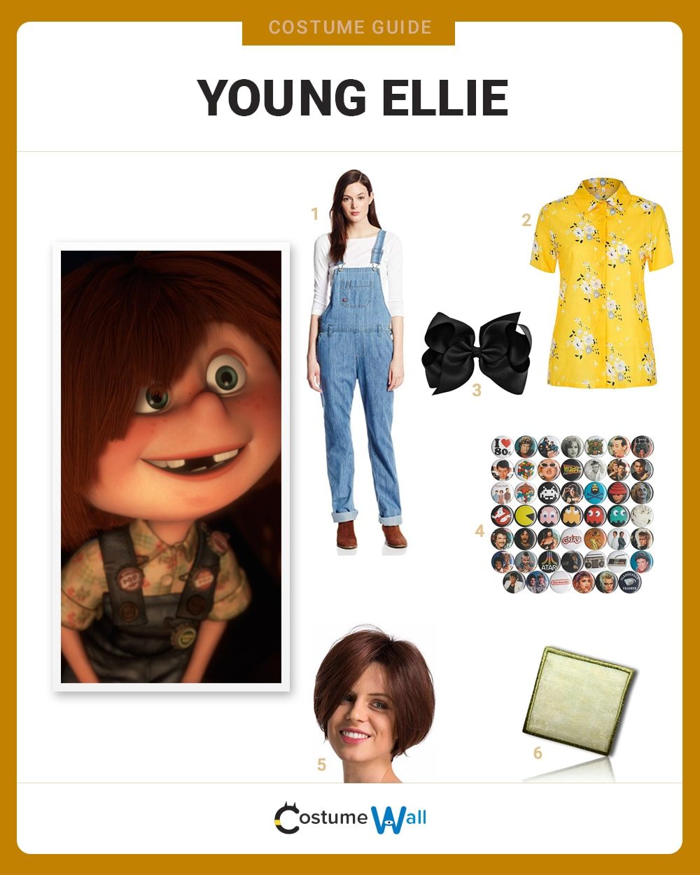 Dress Like Young Ellie Fredricksen Costume Halloween And Cosplay Guides