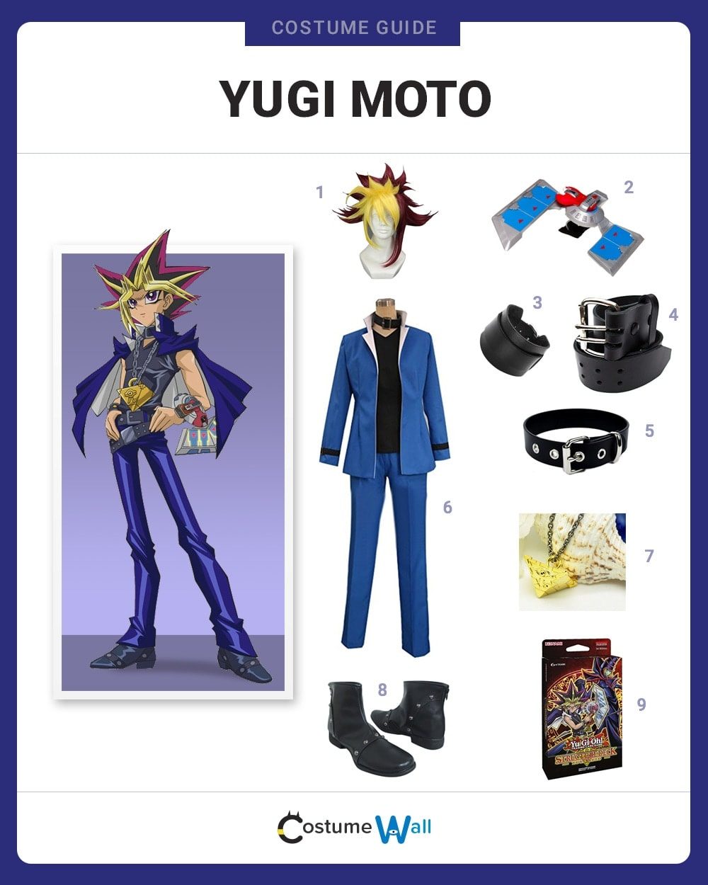 Yugi Moto Costume Guide