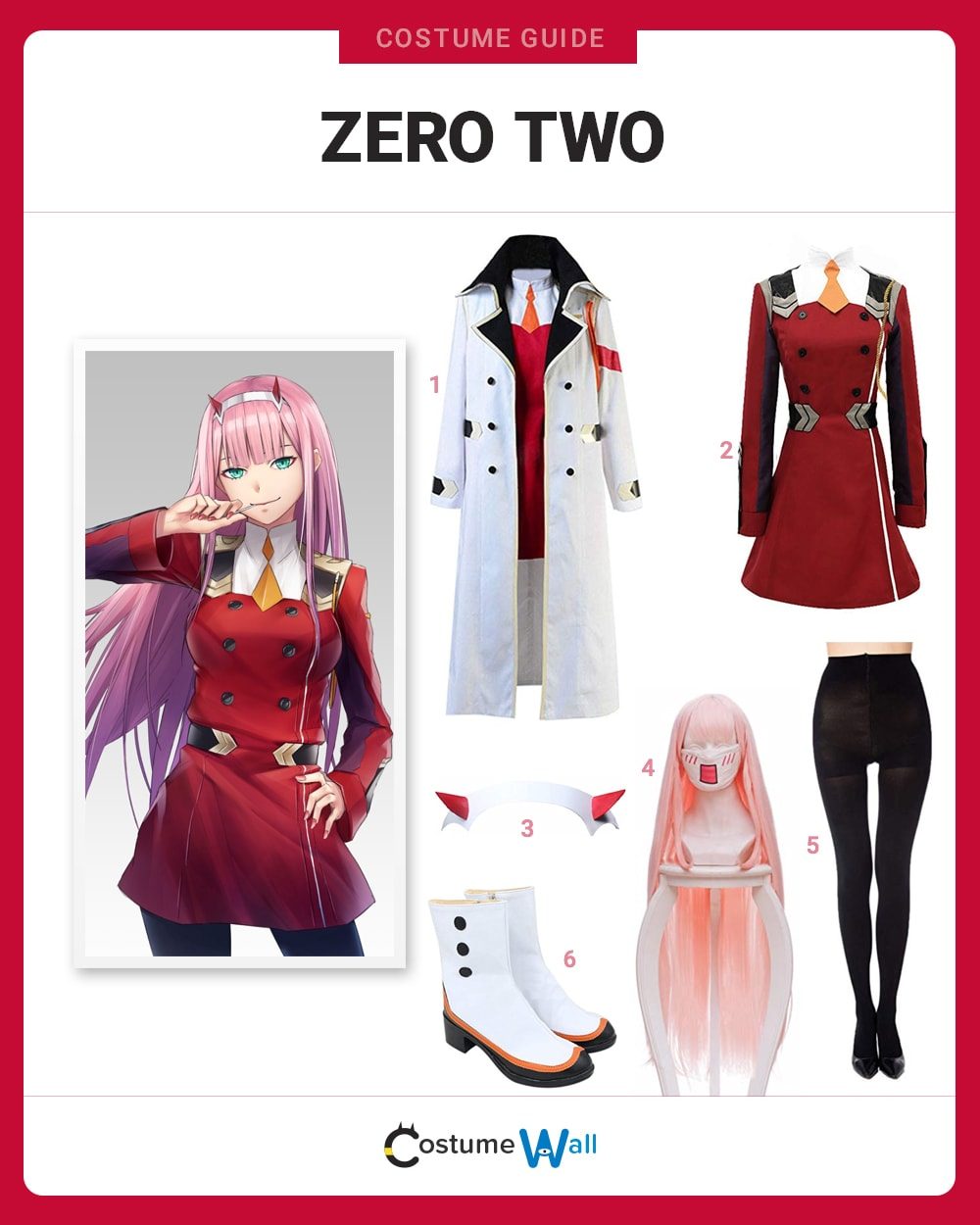 Zero Two Costume Guide